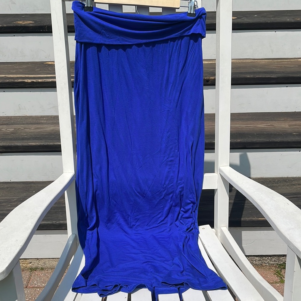 ☀️a.n.a Maxi Skirt Blue Size Small